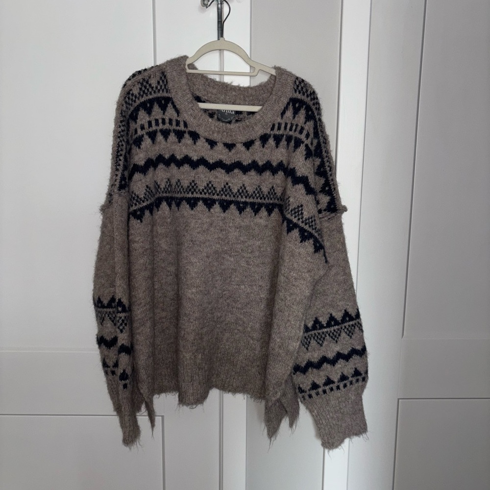 Cozy Patterned Sweater